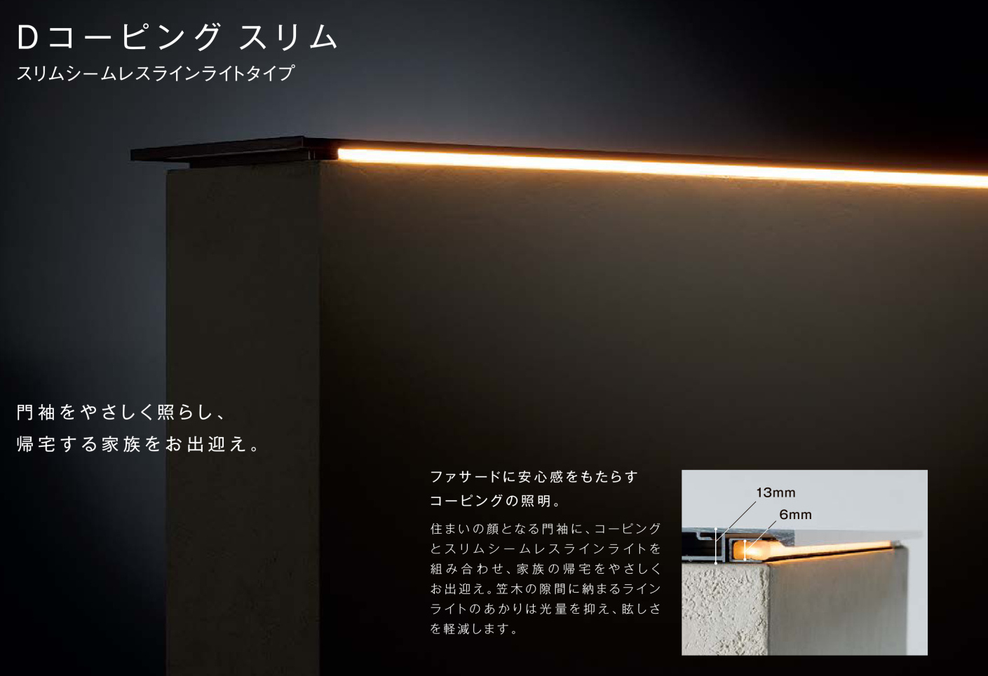 LIXIL　美彩　Dコーピングスリム　シームレスラインライトタイプ